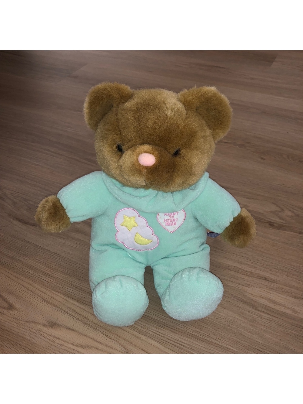 VINTAGE 1997 CHOSUN HEART TO HEART TEDDY BEAR PLUSH PAJAMAS RARE